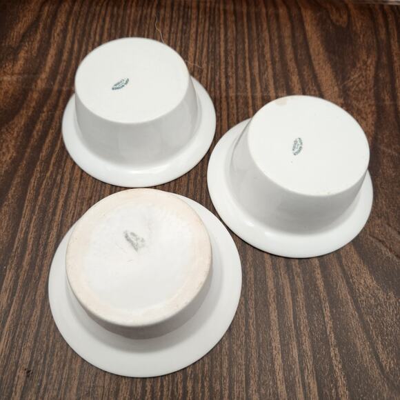 Pope-Gosser China Rose Floral Berry Bowls Set of 3 - Picture 6 of 9